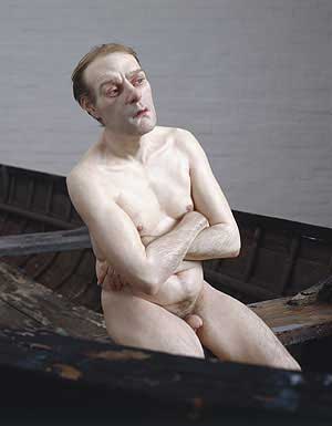 Escultura de Ron Mueck, Man in a Boat